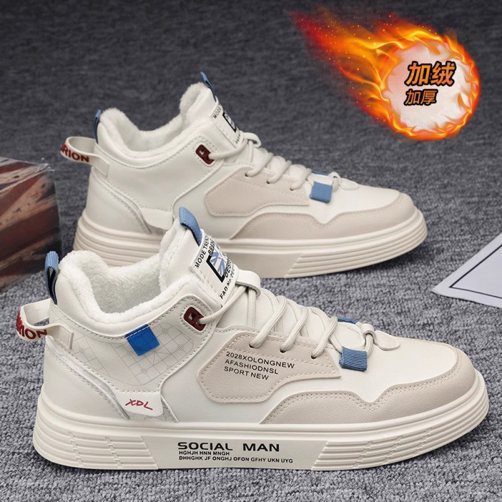 Men s shoes autumn versatile casual sports board shoes 2025 new work clothes Martin boots summer trendy shoes image 154