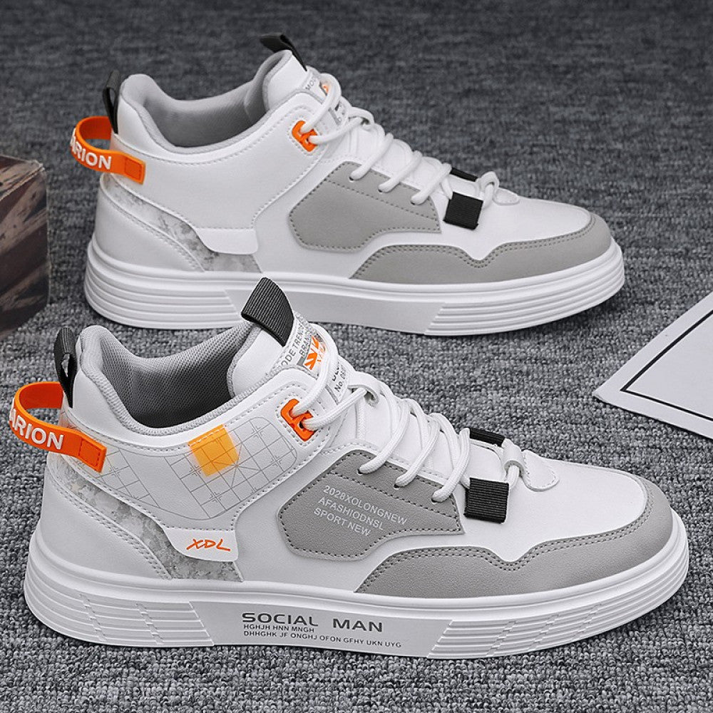Men s shoes autumn versatile casual sports board shoes 2025 new work clothes Martin boots summer trendy shoes image 155