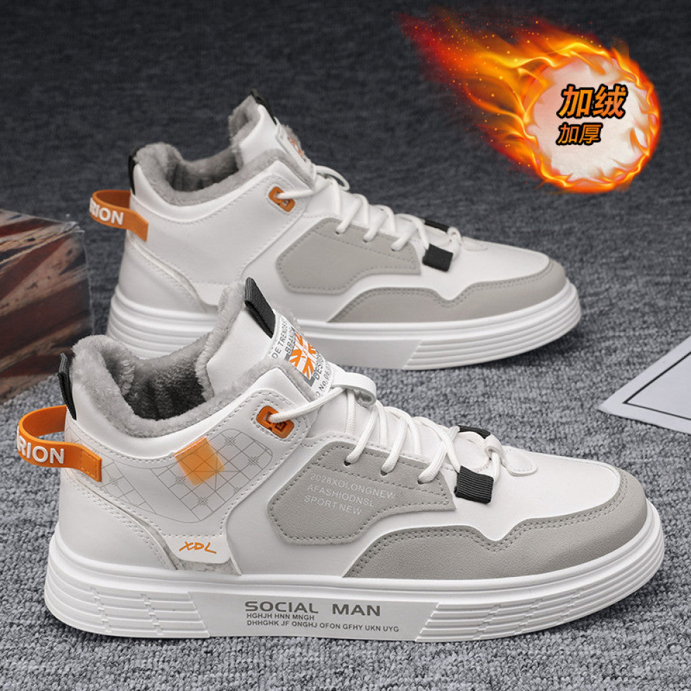 Men s shoes autumn versatile casual sports board shoes 2025 new work clothes Martin boots summer trendy shoes image 93