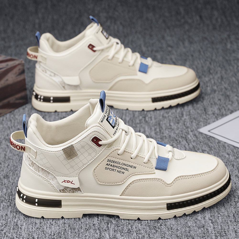 Men s shoes autumn versatile casual sports board shoes 2025 new work clothes Martin boots summer trendy shoes image 117