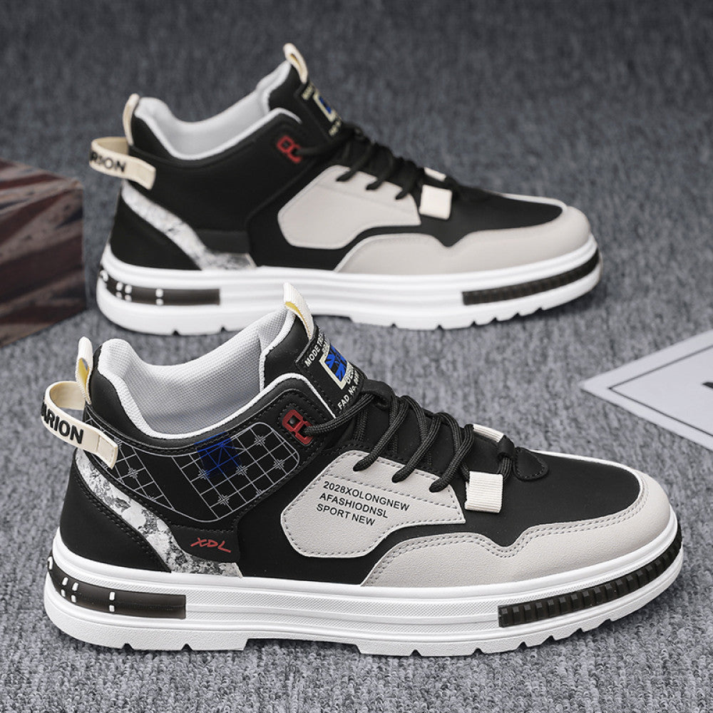 Men s shoes autumn versatile casual sports board shoes 2025 new work clothes Martin boots summer trendy shoes image 133