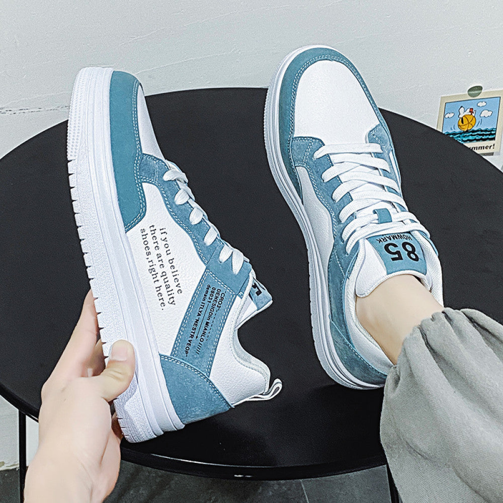 Men s shoes 2025 new summer trend versatile casual flat shoes sports Korean version trendy shoes for teenagers and students autumn image 4