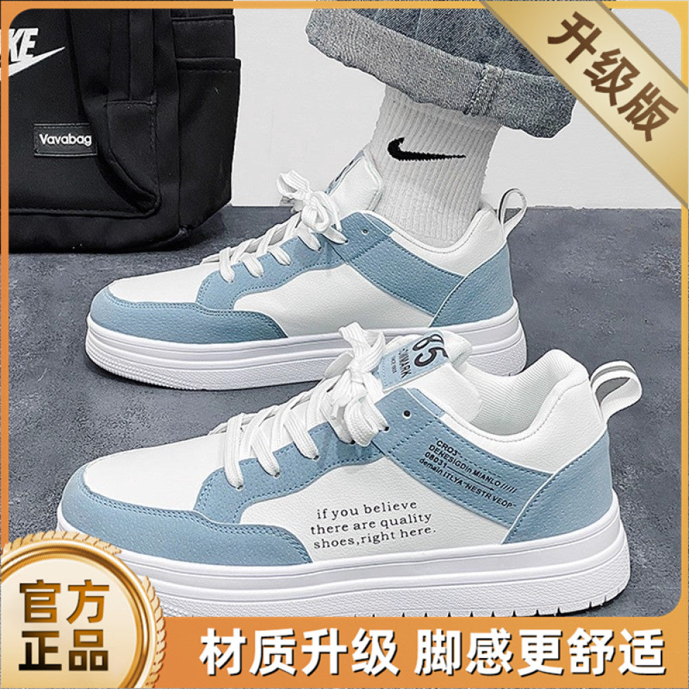 Men s shoes 2025 new summer trend versatile casual flat shoes sports Korean version trendy shoes for teenagers and students autumn image 46