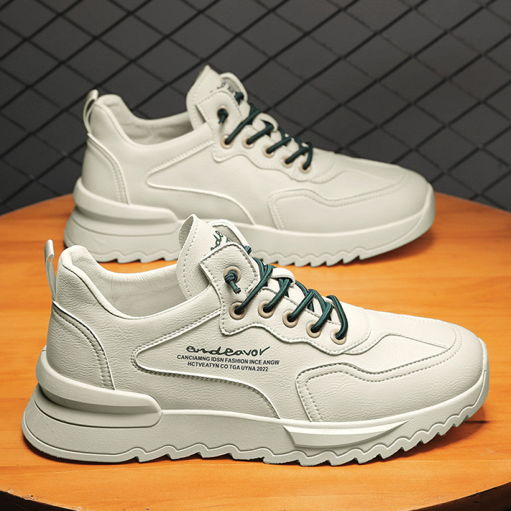 Chef Men s Shoes Summer Kitchen Work Labor Protection Leather Shoes Black Casual Sports Men s Waterproof and Anti slip Trendy Shoes Autumn