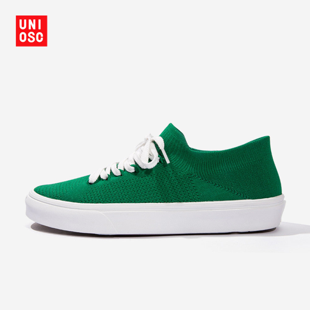 U cooperation men s shoes summer rubber summer new mesh sports and leisure board shoes student anti odor knitted trendy shoes