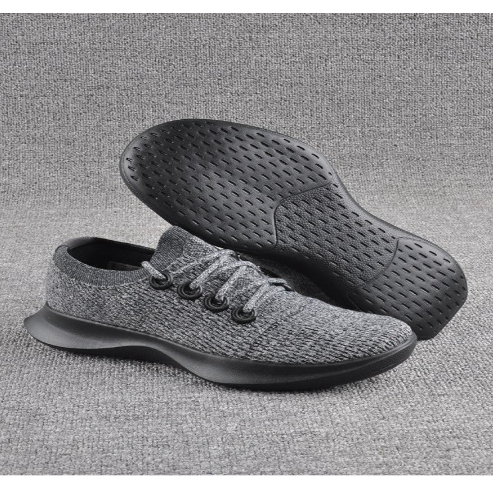 Summer mesh breathable casual shoes for men with wide lasts lightweight and soft soled sports shoes fashionable and versatile driving and walking shoes image 4