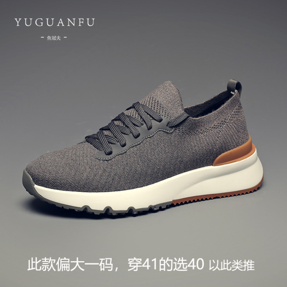 Yuguanfu sports shoes men s breathable summer single shoes mesh mesh mesh shoes comfortable men s casual shoes men s shoes image 10