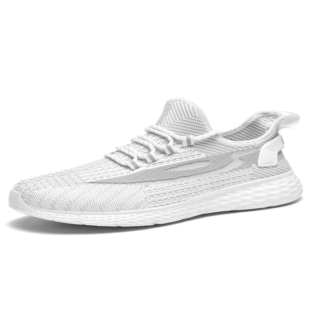 Extra large size men s shoes 46 sports shoes 47 fat feet wide 48 summer fly woven breathable mesh casual running shoes men s image 23