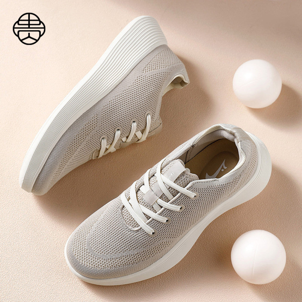 Noble Bird Summer Dad Shoes One Step Men s Shoes Breathable and Lightweight Casual Shoes Middle aged and Elderly Walking Shoes Elderly Shoes image 0