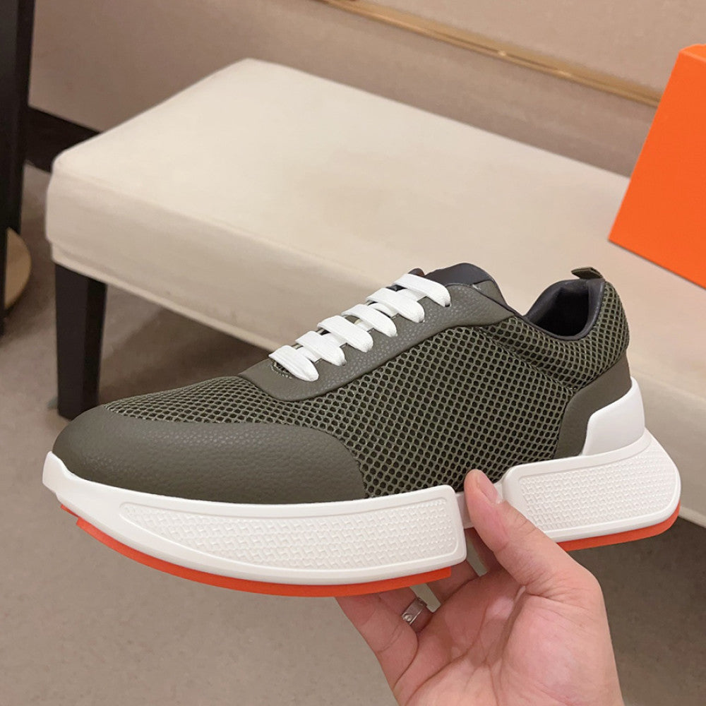 Bangjiani European Station Men s Shoes Board Shoes Trendy Brand Hairstylist Single Shoes Sports Shoes Mesh Summer Shoes Breathable New Style image 31