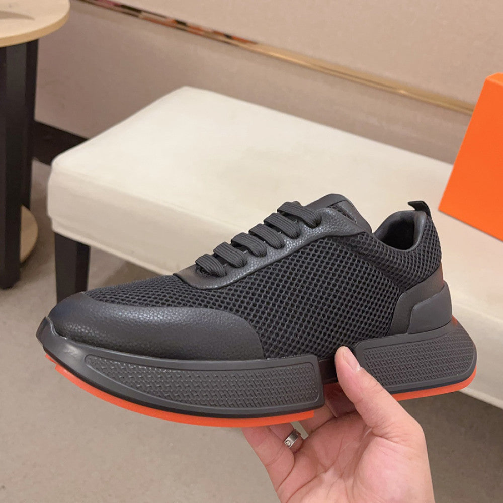 Bangjiani European Station Men s Shoes Board Shoes Trendy Brand Hairstylist Single Shoes Sports Shoes Mesh Summer Shoes Breathable New Style image 73