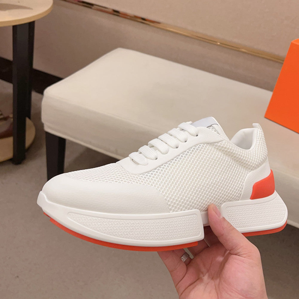 Bangjiani European Station Men s Shoes Board Shoes Trendy Brand Hairstylist Single Shoes Sports Shoes Mesh Summer Shoes Breathable New Style
