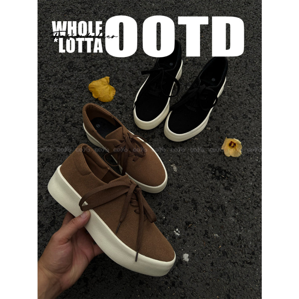 25 new minimalist style board shoes bright colored board shoes men s versatile niche suede low top board shoes image 1