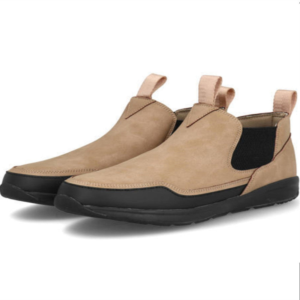 Japanese single women s shoes single boots casual Chelsea sports short boots waterproof non slip lightweight thick soled women s boots for autumn and winter image 34