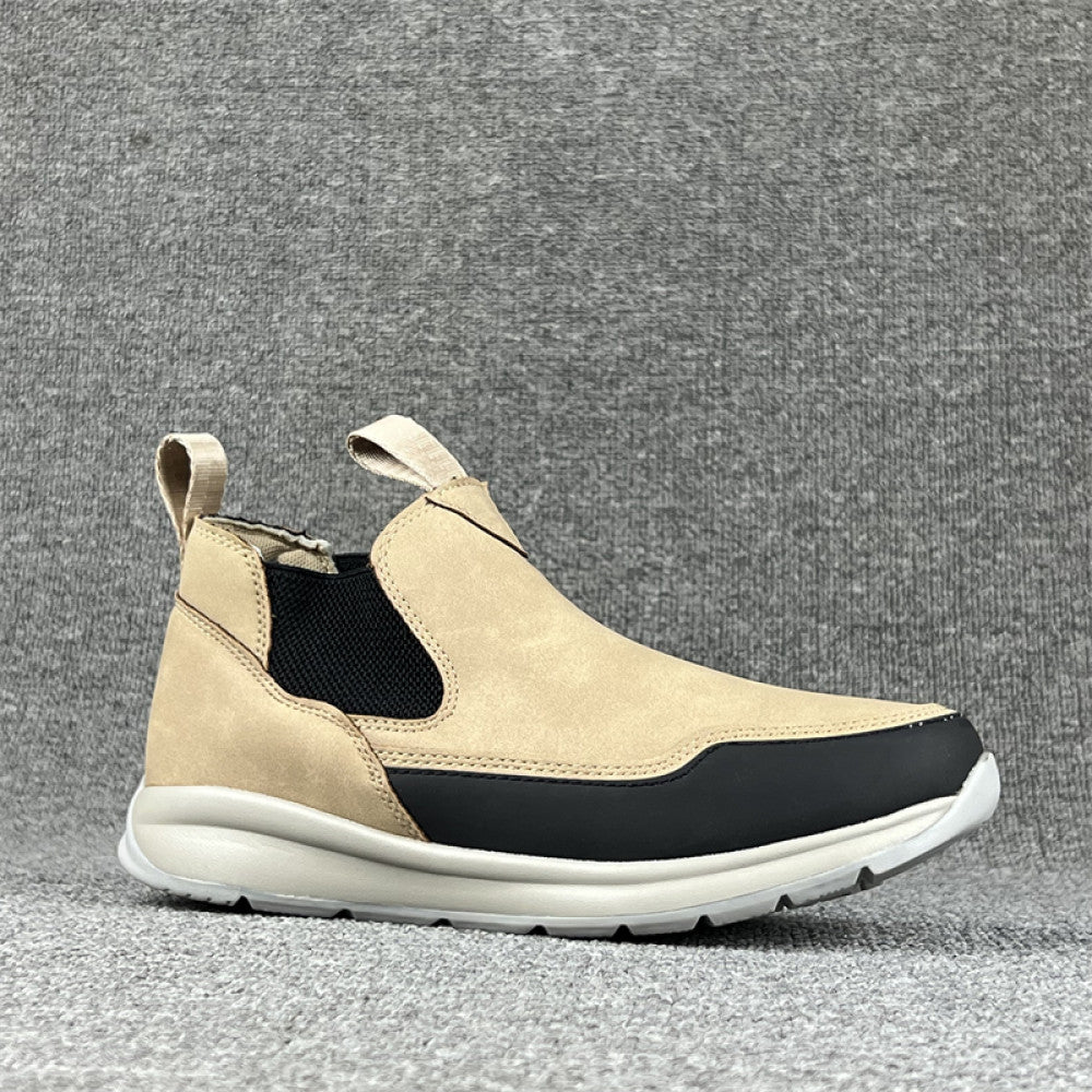 Japanese single women s shoes single boots casual Chelsea sports short boots waterproof non slip lightweight thick soled women s boots for autumn and winter image 13