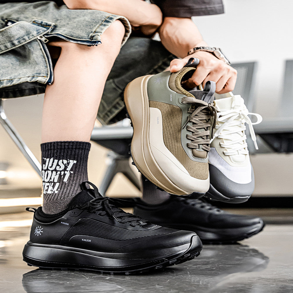 Men s shoes 2025 new summer casual versatile breathable explosive fashion anti slip thick sole height increasing dad shoes image 68