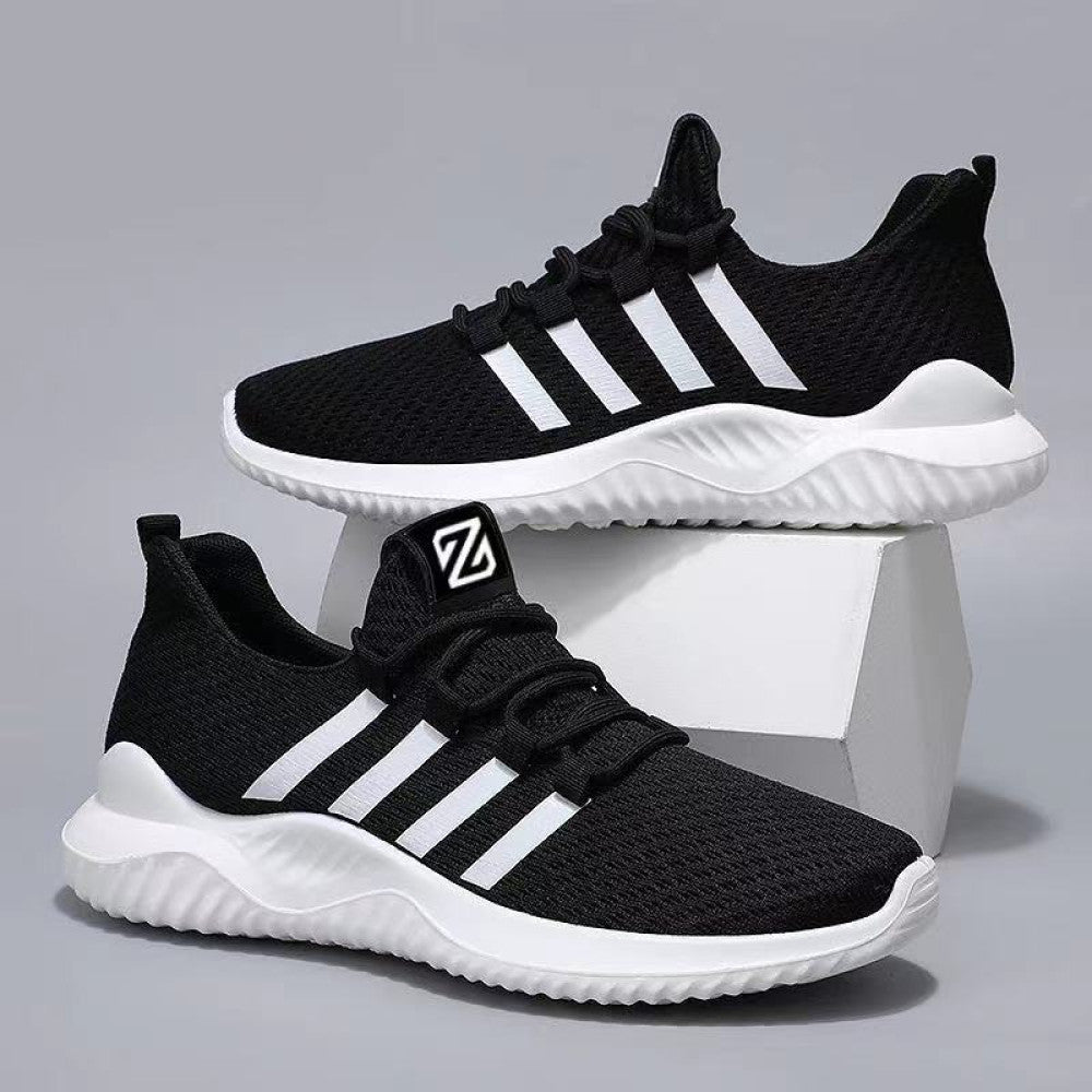 Men s shoes 2025 new summer casual versatile breathable explosive fashion anti slip thick sole height increasing dad shoes image 62