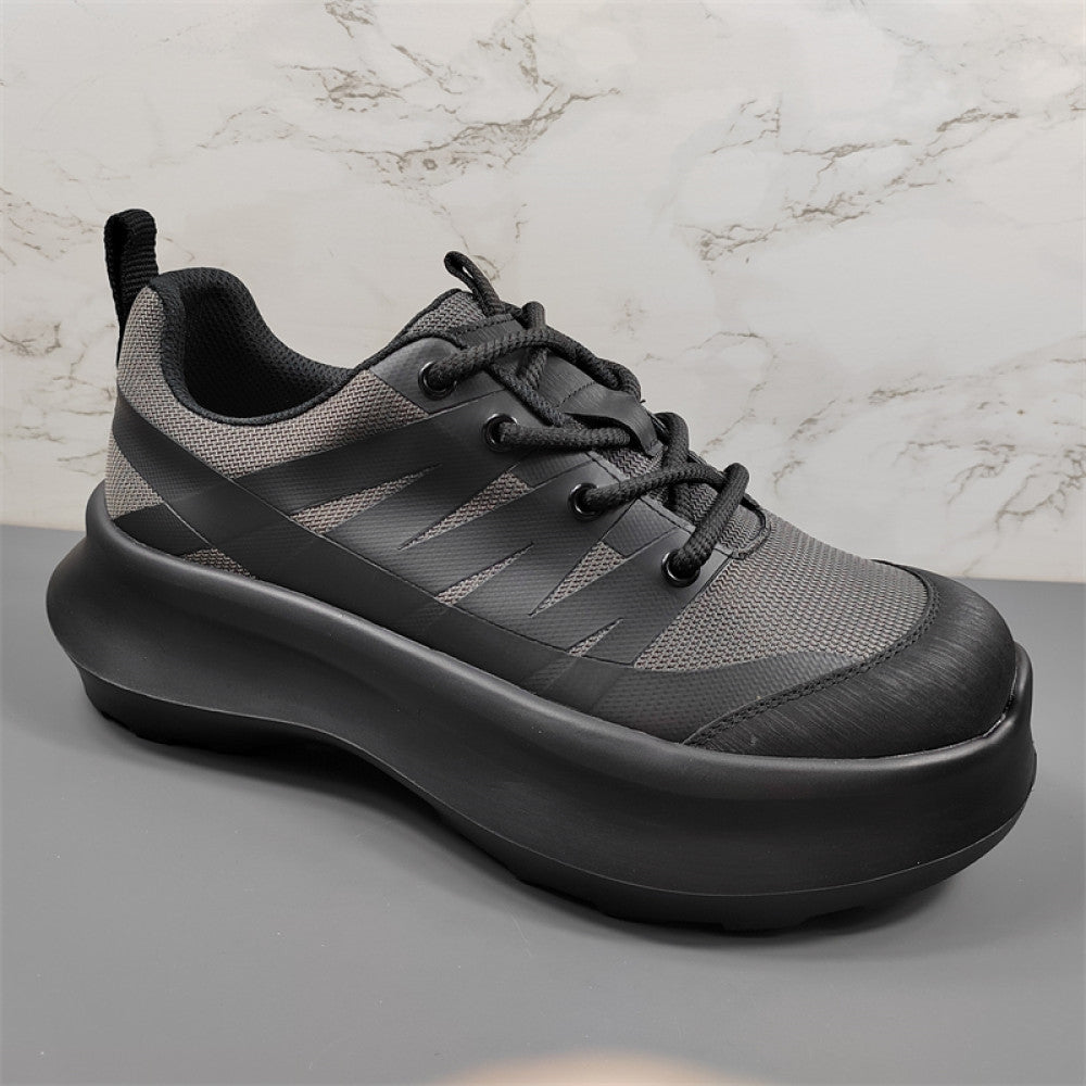European Station Thick soled Trendy Brand Men s Shoes Sports Leisure Versatile Breathable Lightweight Running Shoes Comfortable Height Raising Dad s Shoes for Men image 18
