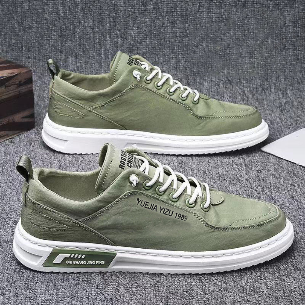 Old Beijing Cloth Shoes 2025 Summer Breathable Soft soled Work Shoes for Men Retro Lightweight Casual Board Shoes for Men image 66