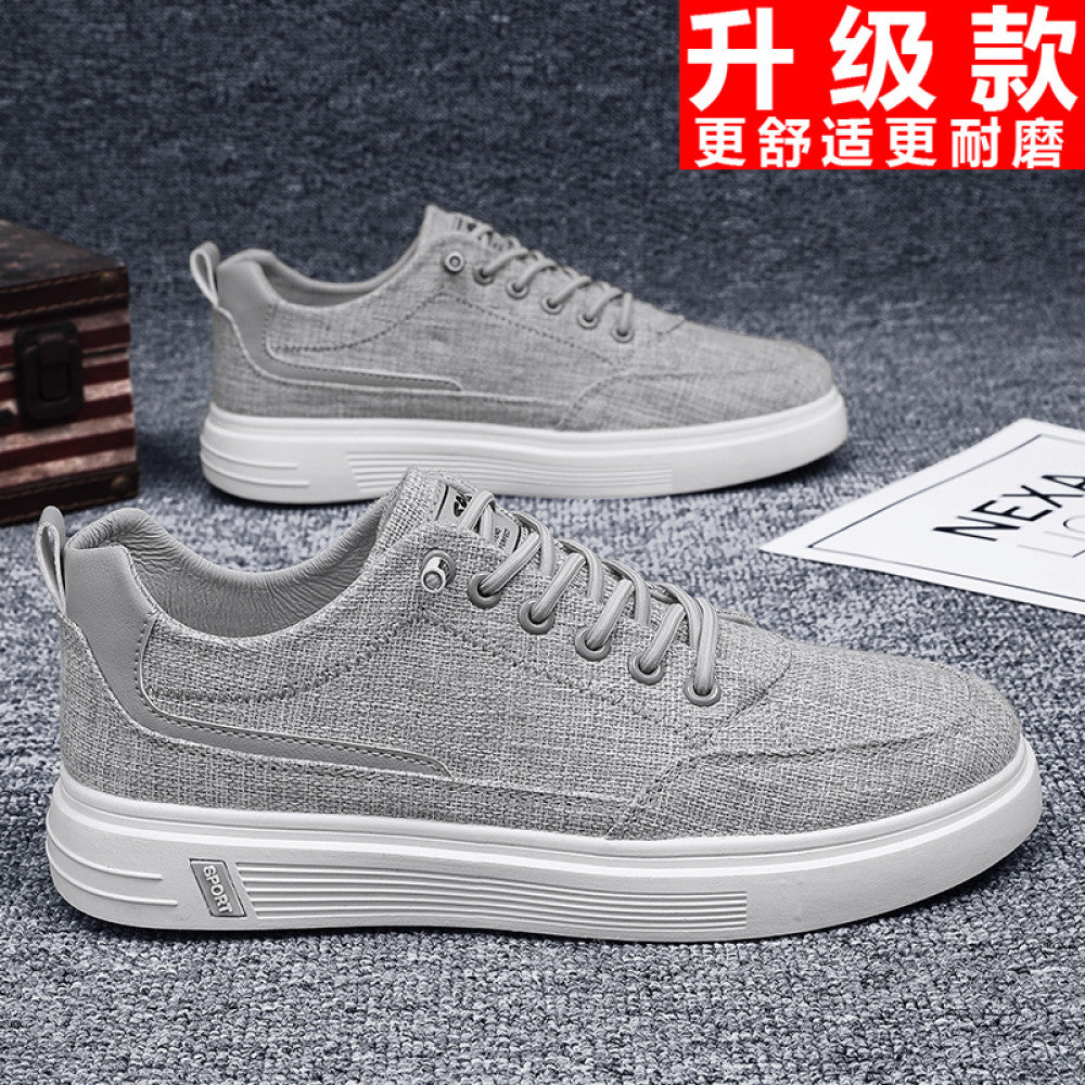 Old Beijing Cloth Shoes 2025 Summer Breathable Soft soled Work Shoes for Men Retro Lightweight Casual Board Shoes for Men image 78