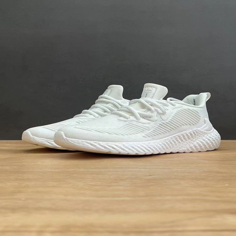 Women s Little Coconut Summer Thin Black and White Women s Shoes Flyknit Mesh Casual Running Shoes Men s Breathable Sports Mesh Shoes image 2