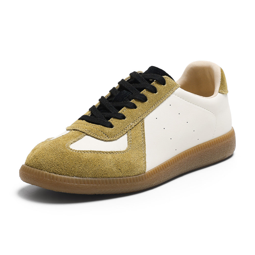Genuine leather super soft cowhide sole Dexun shoes for women 2025 autumn new style flat soled versatile white shoes casual sports shoes image 24