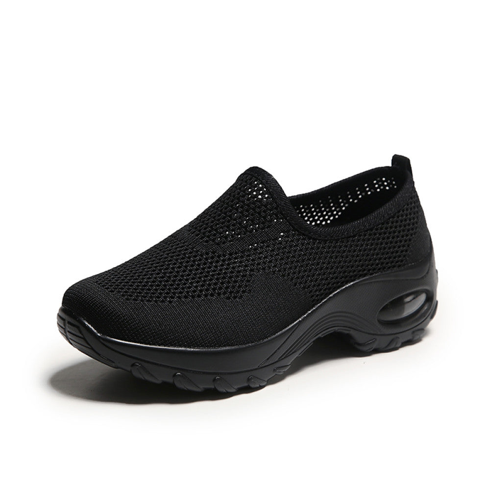 Soft sole elderly shoes women s sports wide foot mother shoes one step spring and summer middle aged grandmother shoes non slip walking shoes image 32