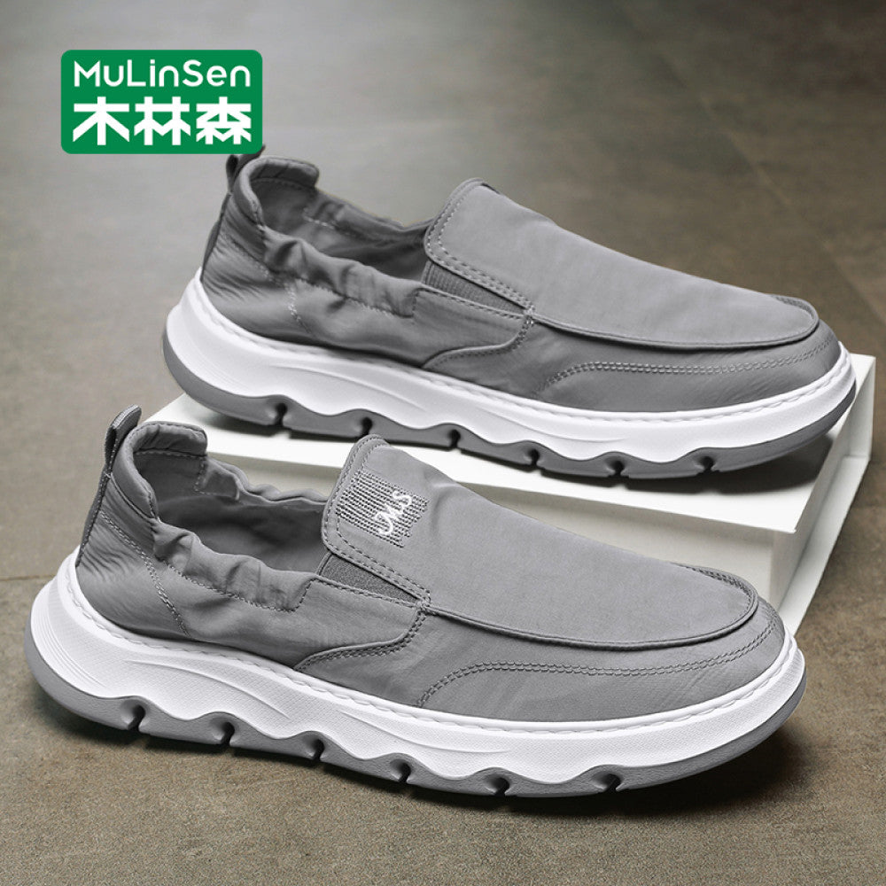 Mulinsen Old Beijing cloth shoes men s shoes 2025 new casual men s sneakers summer breathable lazy slip on trendy shoes image 18