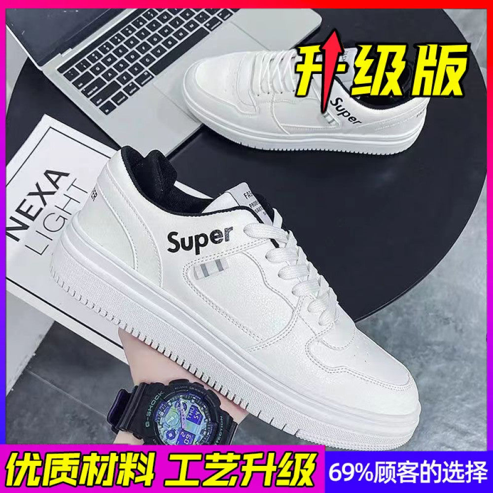 White shoes men s shoes 2025 summer breathable new casual shoes Korean style all match sports shoes student shoes men image 68