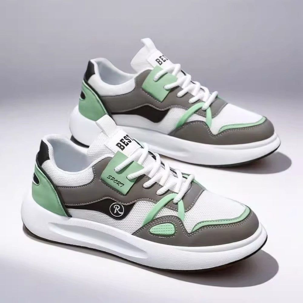 Men s shoes 2025 new summer breathable mesh casual sports shoes men s trendy all match Forrest Gump shoes dad fashion shoes image 3