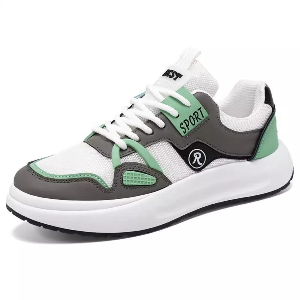 Men s shoes 2025 new summer breathable mesh casual sports shoes men s trendy all match Forrest Gump shoes dad fashion shoes image 5