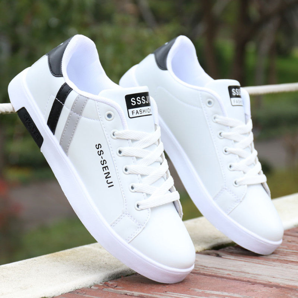 Shoes for men in summer 2025 breathable white shoes for students anti slip sports shoes for men trendy casual shoes for men image 78