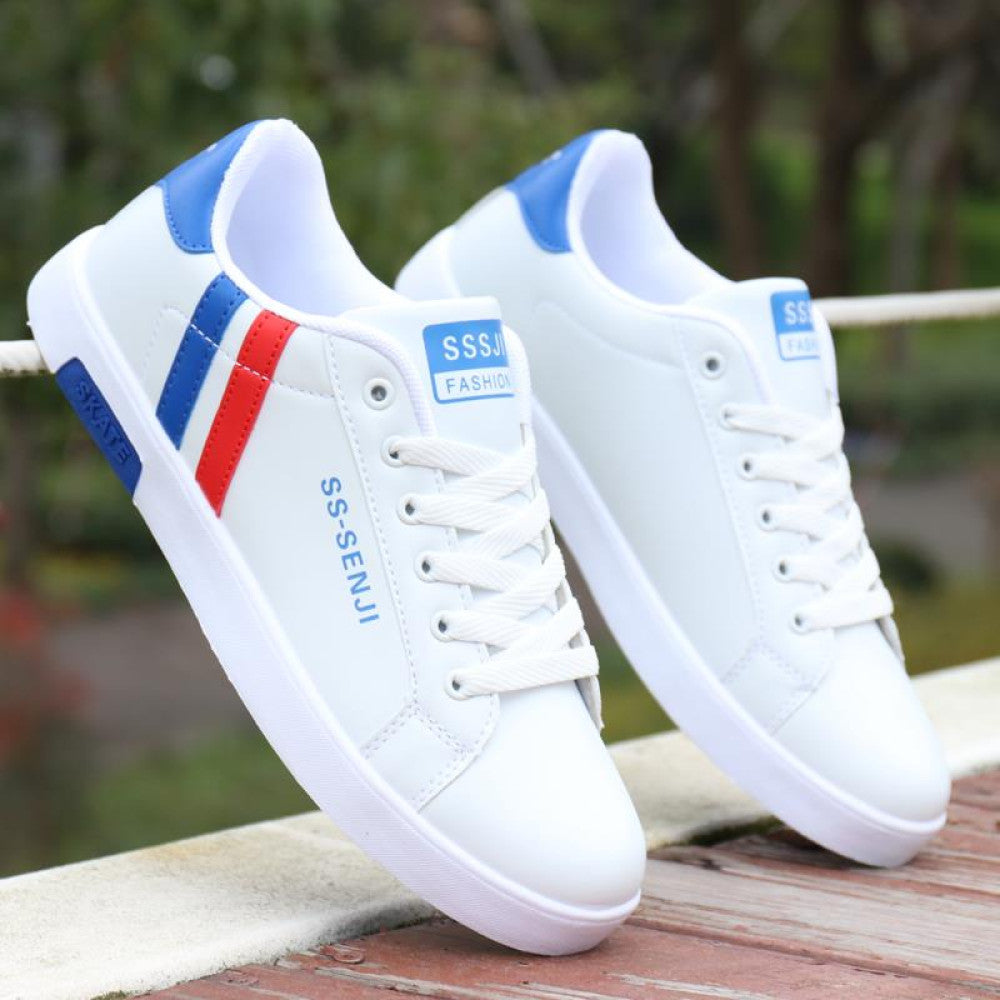 Shoes for men in summer 2025 breathable white shoes for students anti slip sports shoes for men trendy casual shoes for men image 94