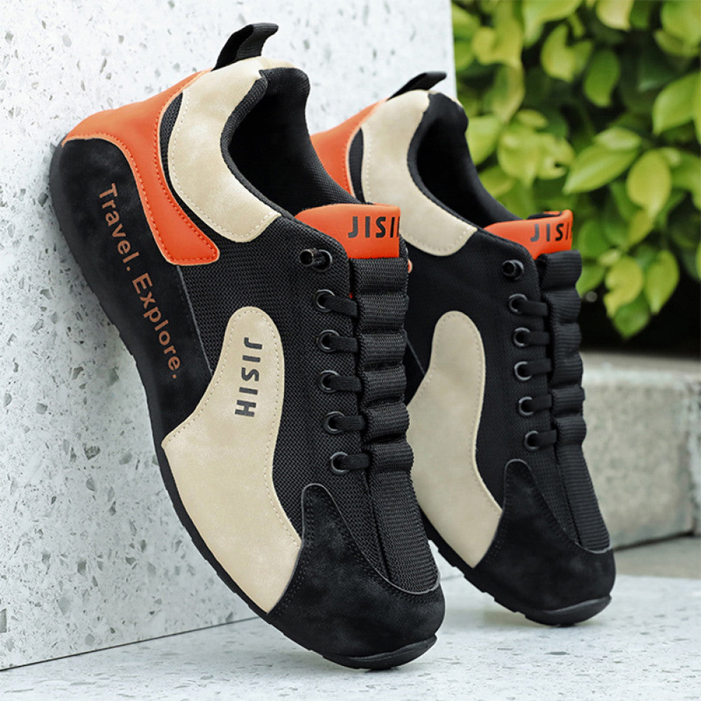 Men s 2025 new trendy and versatile casual shoes lightweight and breathable sports shoes daily work shoes image 51