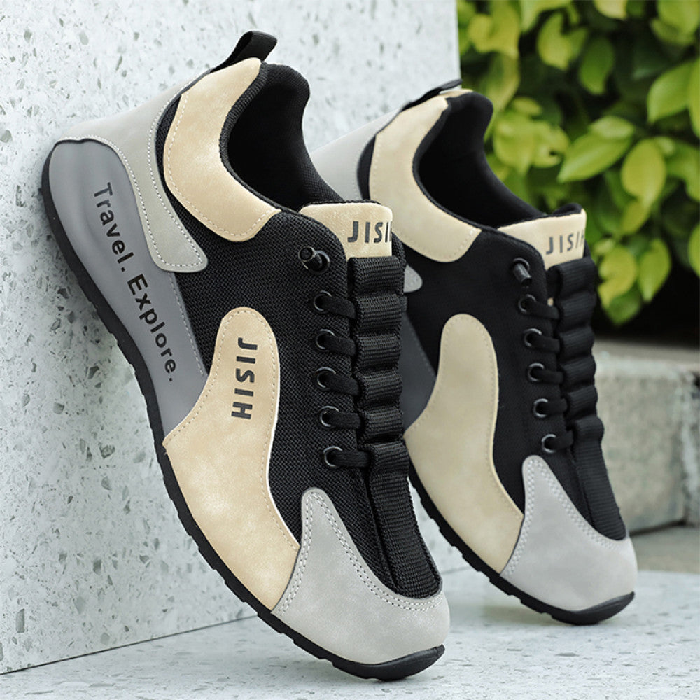 Men s 2025 new trendy and versatile casual shoes lightweight and breathable sports shoes daily work shoes image 67