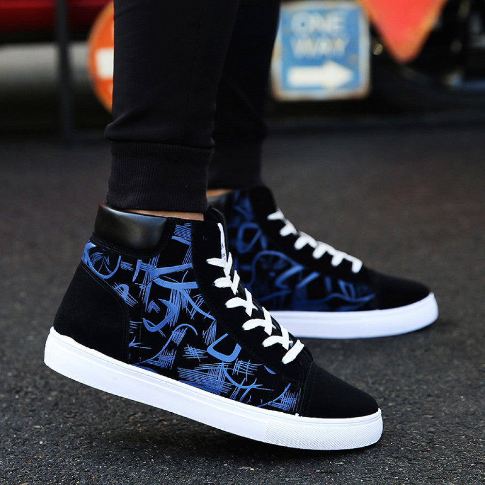 High top cloth shoes for men spring 2025 new versatile casual shoes for students anti slip men s workwear trendy shoes for men image 118