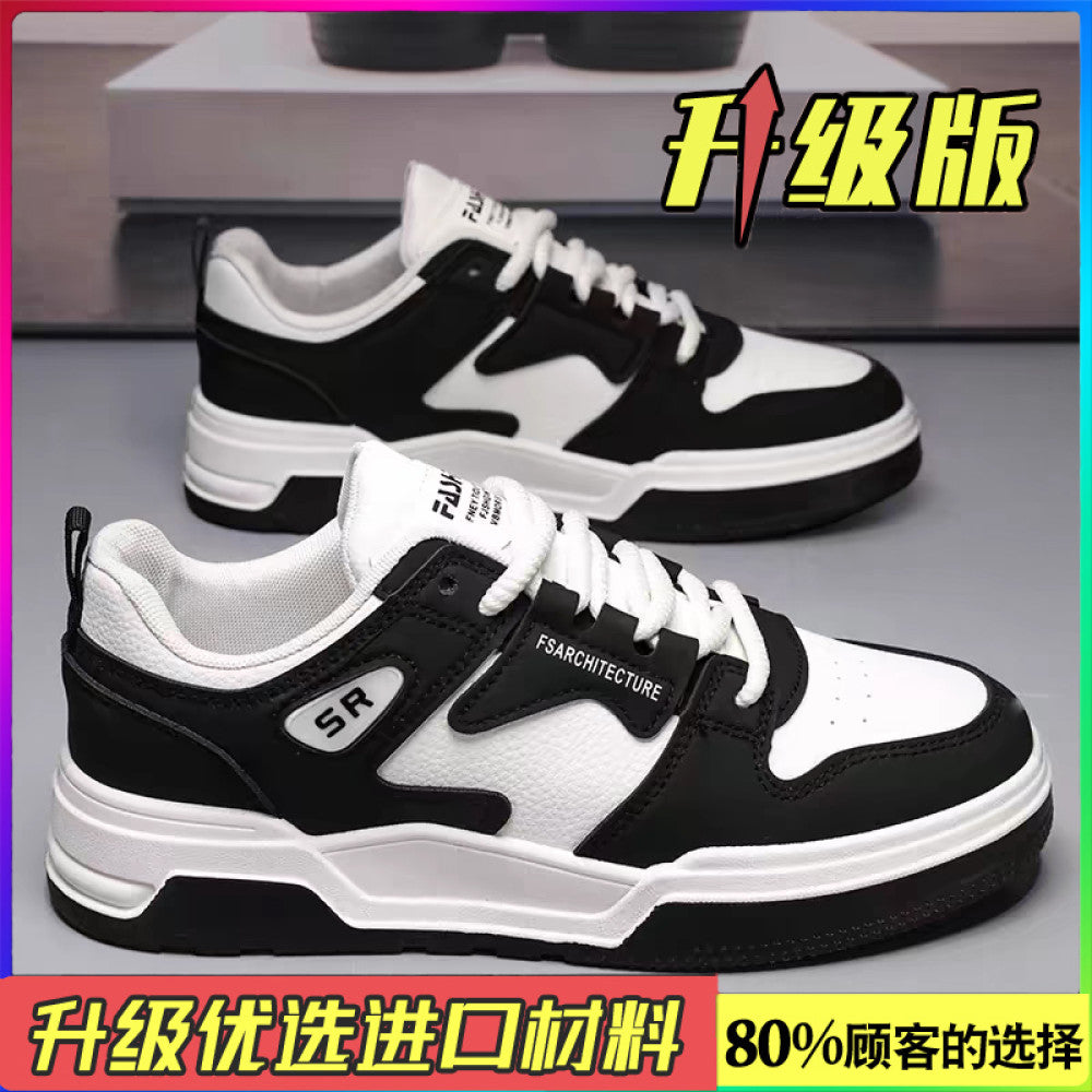 Men s shoes 2025 new summer breathable lightweight anti skateboard shoes wear resistant casual trendy shoes versatile low top sports shoes image 89