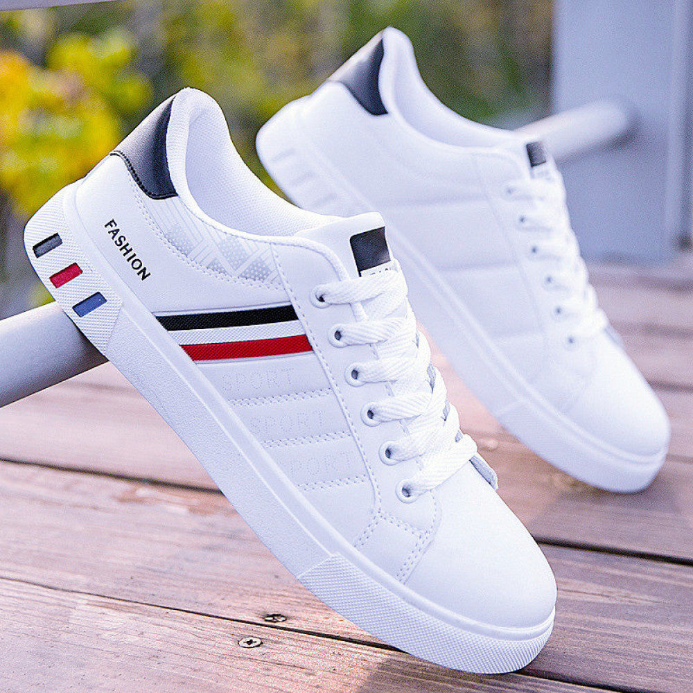 Men s shoes 2025 new summer breathable lightweight anti skateboard shoes wear resistant casual trendy shoes versatile low top sports shoes image 125