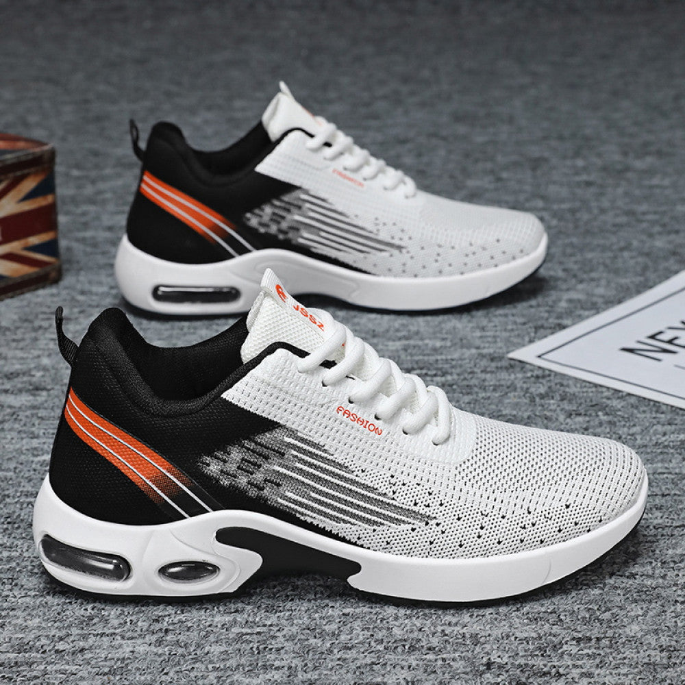 Summer men s new breathable mesh shoes men s Korean version trendy versatile sports shoes casual board shoes dad trendy shoes image 53