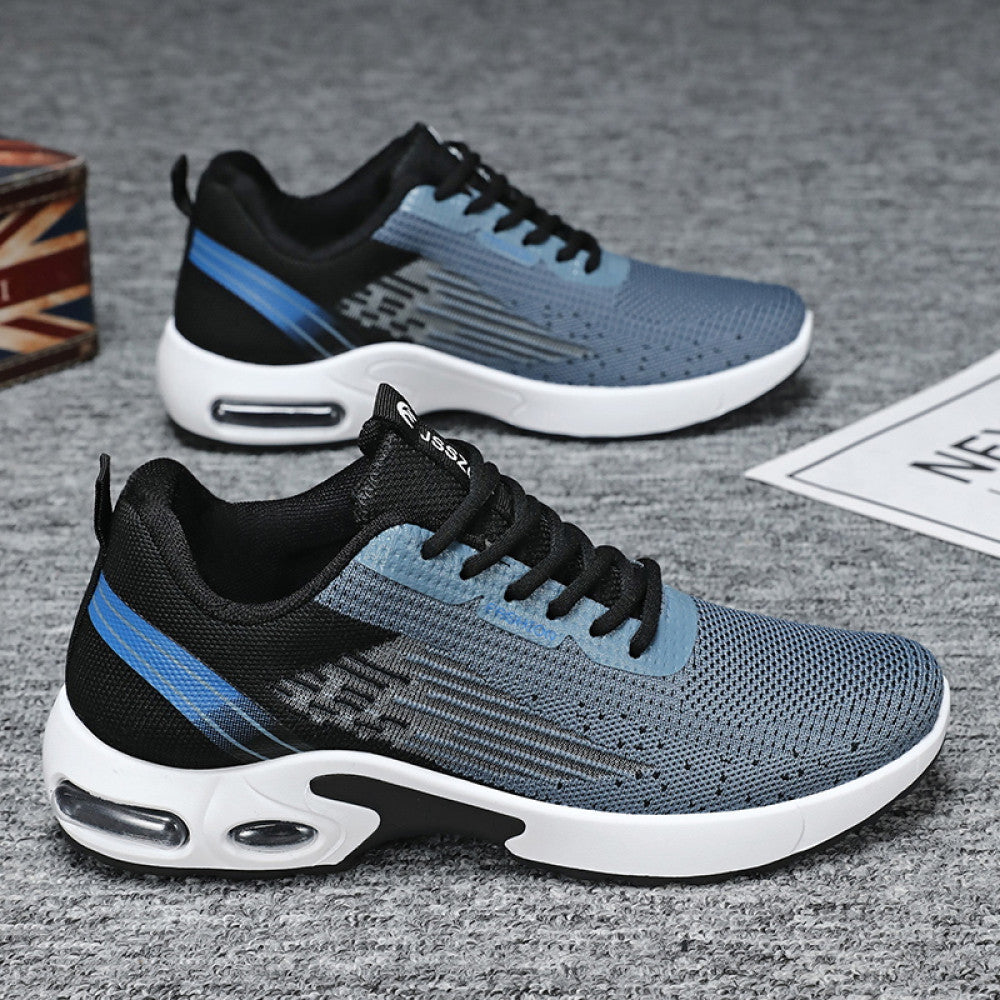 Summer men s new breathable mesh shoes men s Korean version trendy versatile sports shoes casual board shoes dad trendy shoes image 69
