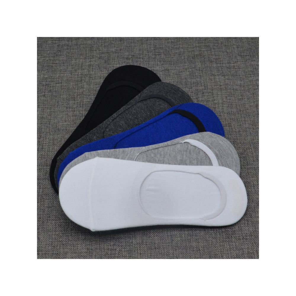 Socks for men bean shoes socks for summer anti slip boat pure cotton shallow mouth invisible socks black and white sole men s slippers image 81