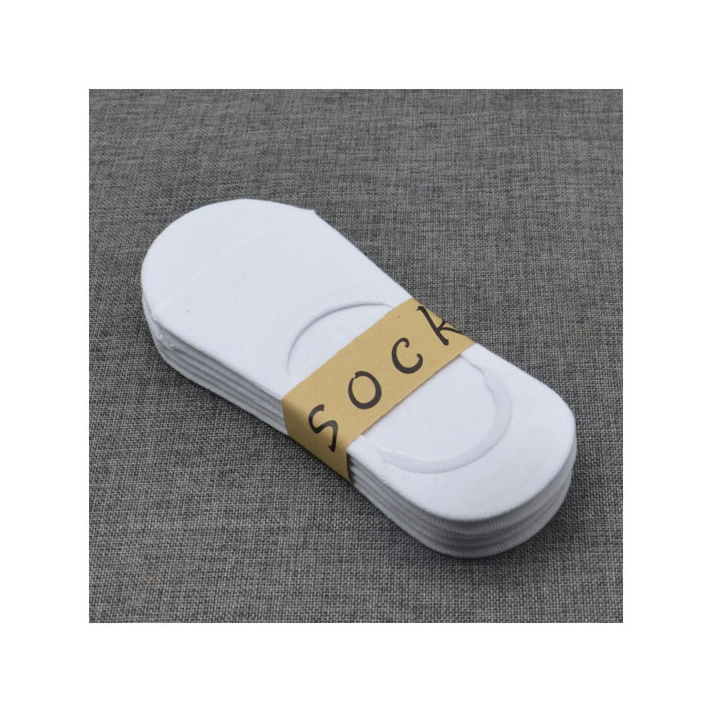 Socks for men bean shoes socks for summer anti slip boat pure cotton shallow mouth invisible socks black and white sole men s slippers image 5