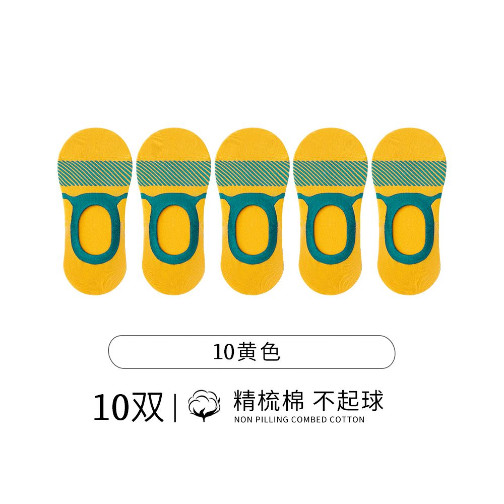 Socks men s boat socks made of pure cotton odorless men s style sweat absorbing summer thin and non slip all cotton shallow mouth socks no drop invisible heel image 38