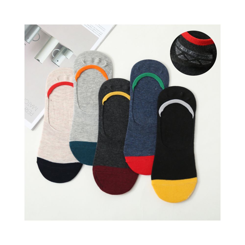 Boat Socks Men s Large Size Men s Socks Shallow Mouth Large Size Invisible 44 46 Size Anti slip Pure Cotton Summer Thin Socks 43 48 image 35