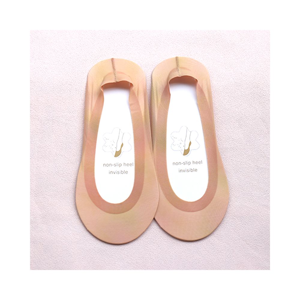 4 pairs of plus size boat socks for women s summer shallow mouth ice silk invisible ultra thin breathable silicone anti slip and non falling heel bean shoes short socks image 42