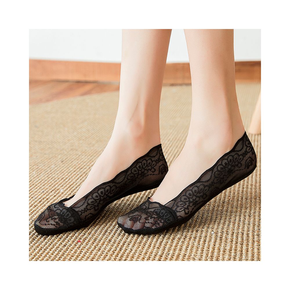 Ship Socks Women s Pure Cotton Lace Short Socks Silicone Anti slip and Anti slip Japanese Large Summer Thin Shallow Mouth Invisible Socks Children