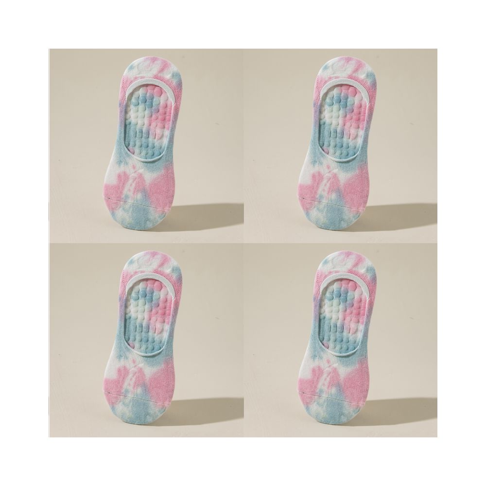 2024 Summer Yoga Socks Invisible Socks Yoga Socks Shallow Mouth Pilates Socks Anti slip Professional Women s Summer Boat Socks image 42