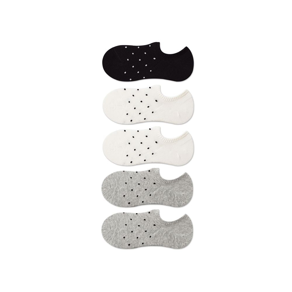 Boat Socks Women s Pure Cotton Summer Thin Anti slip White Non falling Heel Short Socks Invisible Socks Wave Point Anti stripping Shallow Mouth Ankle Socks image 30