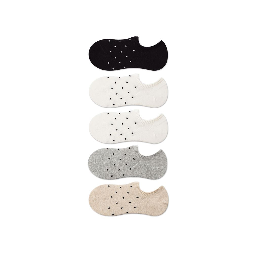 Boat Socks Women s Pure Cotton Summer Thin Anti slip White Non falling Heel Short Socks Invisible Socks Wave Point Anti stripping Shallow Mouth Ankle Socks image 32