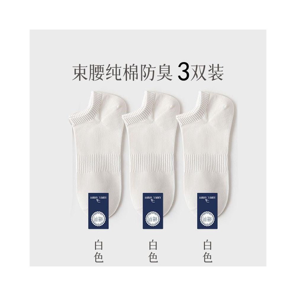 Men s pure cotton socks men s socks deodorizing filter sweat absorbent socks summer thin low cut flats invisible boat socks image 0